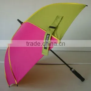 190T PU Coating Pongee Fabric Auto Open Golf Umbrella thumbnail-1