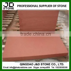 Honed Red Sandstone Tile for Outdoor Paving thumbnail-1