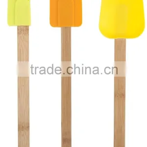 Paris Bamboo Silicone 3-Piece Utensil Set thumbnail-2
