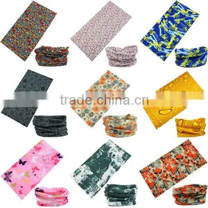 100 Polyester Elastic Seamless Neck Tubular Bandana thumbnail-1