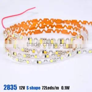 14.4W 72 Leds RGB Double Row 2835 Epistar Strip thumbnail-3