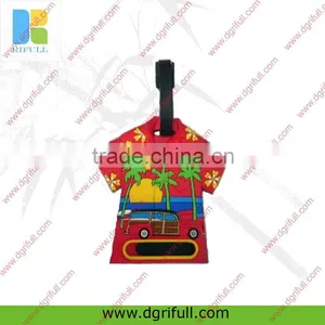 Mini Garment Style Silicone Luggage Tags thumbnail-1