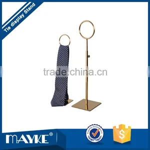 Factory Direct Supply for Shopwindow With Round Metal Electroplating Man's Tie Display Stand thumbnail-1