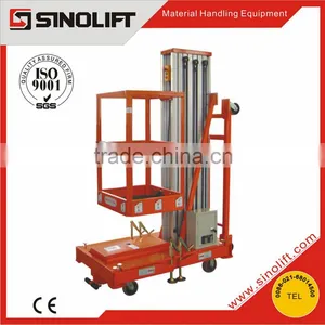 2015 Sinolift GTWY Series Tilting Mobile Single Mast Semi-Electric Work Platform thumbnail-1