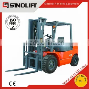 Sinolift 2015 New CPCD4-5T Heavy Duty Hydraulic Diesel Forklift thumbnail-4