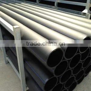 High Pressure PE Pipe DN200 DN110 PN0.6MPa Plastic Water Tube thumbnail-3