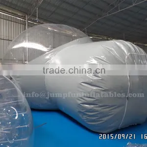 6mL Inflatable Half Transparent Tent,Inflatable Trade Show Bubble Tent Sale thumbnail-2