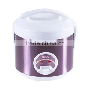 Colorful Stainless Steel Mini Rice Cooker 1L thumbnail-1