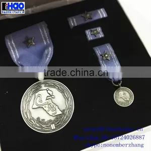 Factory High Quality Zinc Alloy Metal Military Medal With Box thumbnail-5