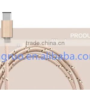 Cheap Cable Type-c to USB Cable Charging Data Cable With Colorful Nylon Braid thumbnail-4