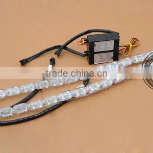 AES Newset Top Sale LED DRL A2 A3 Crystal Flexible LED Strip Light, LED DRL thumbnail-2
