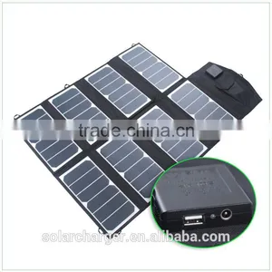 Highest Efficiency 52W Solar Energy Power Charger for Laptop for Camping thumbnail-1