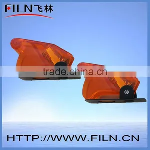 Toggle Switch Military Aircraft/Missile Launcher Style Safety Guard Cover,Solid Red thumbnail-1