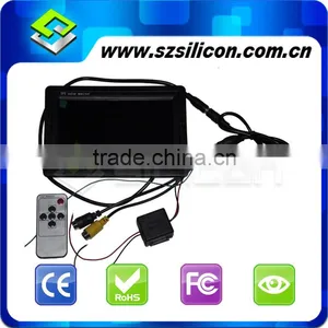 Practical and Reliable 7 Inch Digital TFT-LCD Car Monitors 2 AV Aviation Connector Inputs thumbnail-1