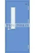 High Quality Steel Fire-proof Doors Blue Color With Different Fire-proof Grade thumbnail-1