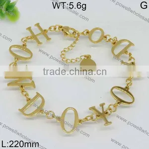 Powell Latest Gold Para Cord Bracelet for Women thumbnail-1