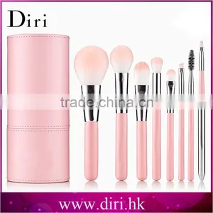 8PCS Pink Cosmetic Makeup Brush Set thumbnail-2