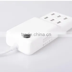 2016 Mobile Phone 6 Ports Usb Desktop Charger Station Socket thumbnail-4