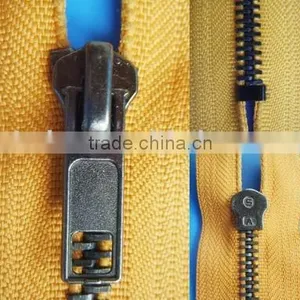 Brass Zipper Spring Lock Close End thumbnail-1