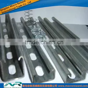 12.14.16.18 Guage ASTM Steel Strut Channel of C Channel U Channel thumbnail-1