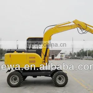 2016 Hot Sale NEW65 Mini Wheel Excavator thumbnail-4