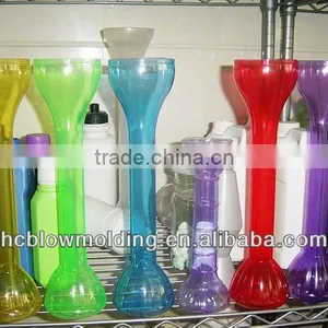 OEM BLOW MOLDING Plastic Funnel Cup Funnel Shape Ice Cream Cups for Sale thumbnail-1