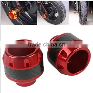 Brand NEW Red CNC Frame Sliders Crash Protector For Honda Moped Scooter thumbnail-1