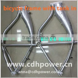 2.4L 3.75L Bicycle Frame With Fuel Tank FOR Motorized Bicycle thumbnail-2