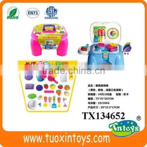 Plastic Kids Play Kitchen Set Cooking Toys for Boys thumbnail-5