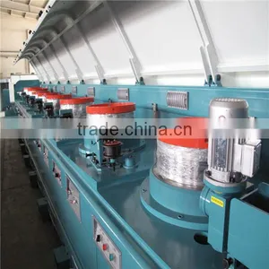 Flux Cored ARC Welding Wire E71T-1 Fine Wire Drawing Machine With Annealler thumbnail-1
