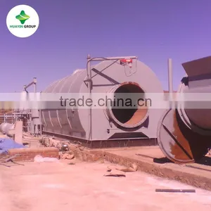 10kg-30T Waste Tyre/Plastics Recycling Machine Pyrolysis Plant To Diesel To Make Electricity thumbnail-3