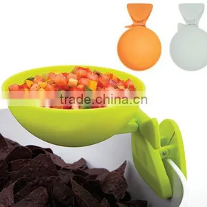 Dip Clip Dip Bowl Mini Plastic Dip Clips Dip Dish Plastic Bowl With Clip thumbnail-4