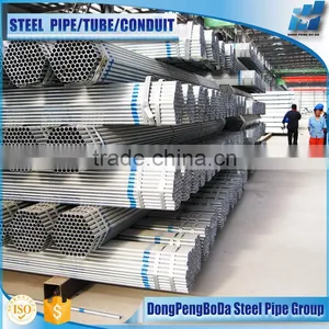Q345b 29.54mm Cold Rolled Round Pre Galvanized Steel Tube thumbnail-2