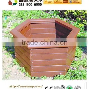 Corrosive Resistent Wpc Floor Plank Wpc Deck Board for Flower Box thumbnail-1