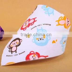 Trangle Cotton Triangle Baby Bib Wholesale thumbnail-3