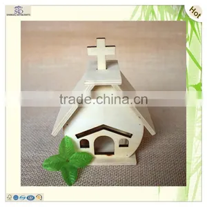 Mind Design Light Plywood Cross Bird Canaris Cage thumbnail-1