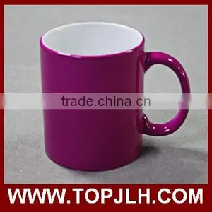 New Design Magic Porcelain White Mug Christmas Artwork,color Change Mug thumbnail-4