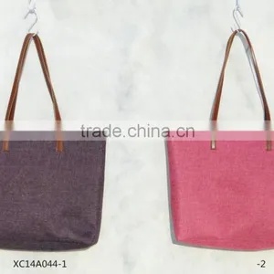 Simple Style Canvas Tote Bag thumbnail-1