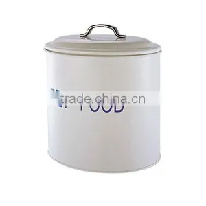 High Quality Hot Sale Pet Storage Box Tin With Handle thumbnail-1