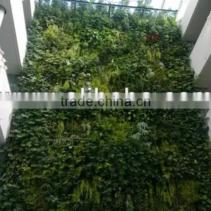 2015 Popular Artificial Green Wall Artificial Plant Wall Artificial Vertical Grass Wall thumbnail-1