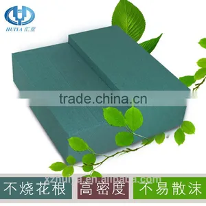 Hebei Huiya Dark Green Floral Foam Brick With 22.5*10.5*7.5cm for Flower Decoration thumbnail-1