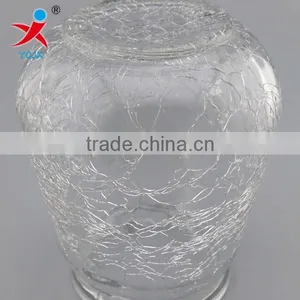 ce Crack Glass Ball Hydroponic Bottle/cold Glass Cutting Glass Lamp Shade thumbnail-1