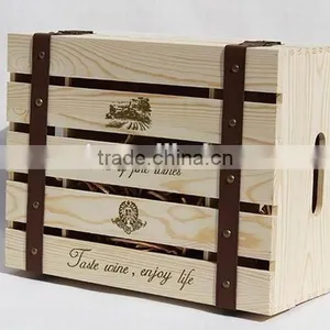 Six Pine Wine Bottle Storage Box thumbnail-1