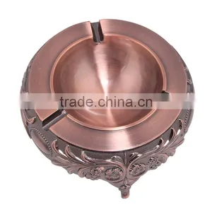 Antique Metal Cigar Ashtray For Hotel Usage thumbnail-1