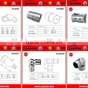 JINXIN High Quality Handrail Pipe Elbow Fitting_stainless Steel 304 Welded Pipe Fittings Elbow thumbnail-3