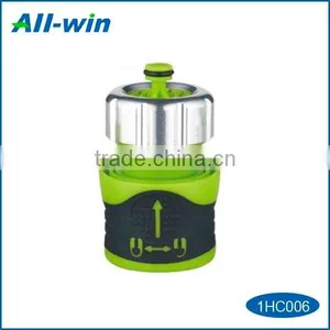 High-quality Garden Hose Connector With Metal Cap and Water Stop thumbnail-1