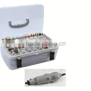 GS CE ETL 135w 217pcs Hand Power Small Mini Grinder Kit Portable Hobby Rotary Electric Grinder Tool Set thumbnail-1