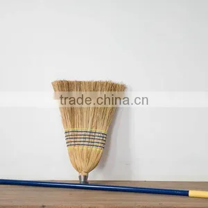 Roofer Detachable Steel Handle Hard Bristle Broom thumbnail-4