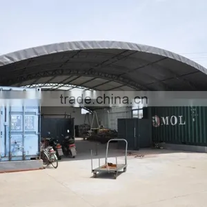 2016 China Fabric Building Structure , Trussed Container Roof Cover ,warehouse Tent. thumbnail-3