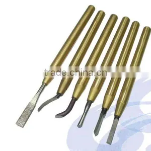 6PC Burr Tool Set for Carpenter Tools or Hand Deburring Tools thumbnail-1